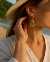 Golden Whisper Earrings