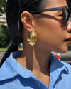 BOLD RIPPLE EARRINGS
