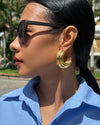 BOLD RIPPLE EARRINGS