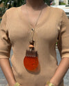 SUN DRUM NECKLACE