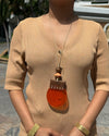 SUN DRUM NECKLACE