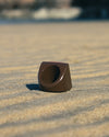 Coastal Block Wooden Rings