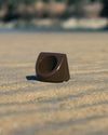 Coastal Block Wooden Rings