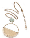 Coastal Halo Necklace