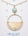 Coastal Halo Necklace