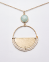 Coastal Halo Necklace