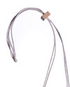 TILT WOOD BLOCK NECKLACE