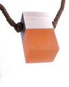 CARAMEL CUBE NECKLACE