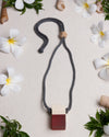 CARAMEL CUBE NECKLACE