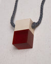 CARAMEL CUBE NECKLACE