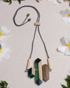 CRYSTAL CUT NECKLACE