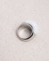 BLOC WHITE RING