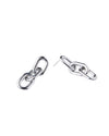 SILVER LINK EARRINGS
