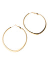 WAVE HOOP EARRINGS