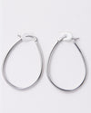 SEA DROP HOOP EARRINGS