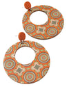 CITRUS MANDALA EARRINGS