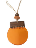 SUN DRUM NECKLACE
