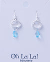 Drop of Light Silver Earrings