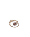 Open Glimmer Gem Golden Ring