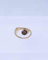 Open Glimmer Gem Golden Ring