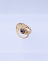 Open Glimmer Gem Golden Ring