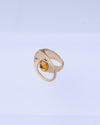 Open Glimmer Gem Golden Ring