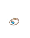 Open Glimmer Gem Golden Ring