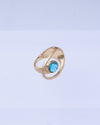 Open Glimmer Gem Golden Ring