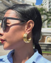 BOLD RIPPLE EARRINGS