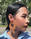 CITRUS MANDALA EARRINGS