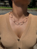 SAND LINKS NECKLACE