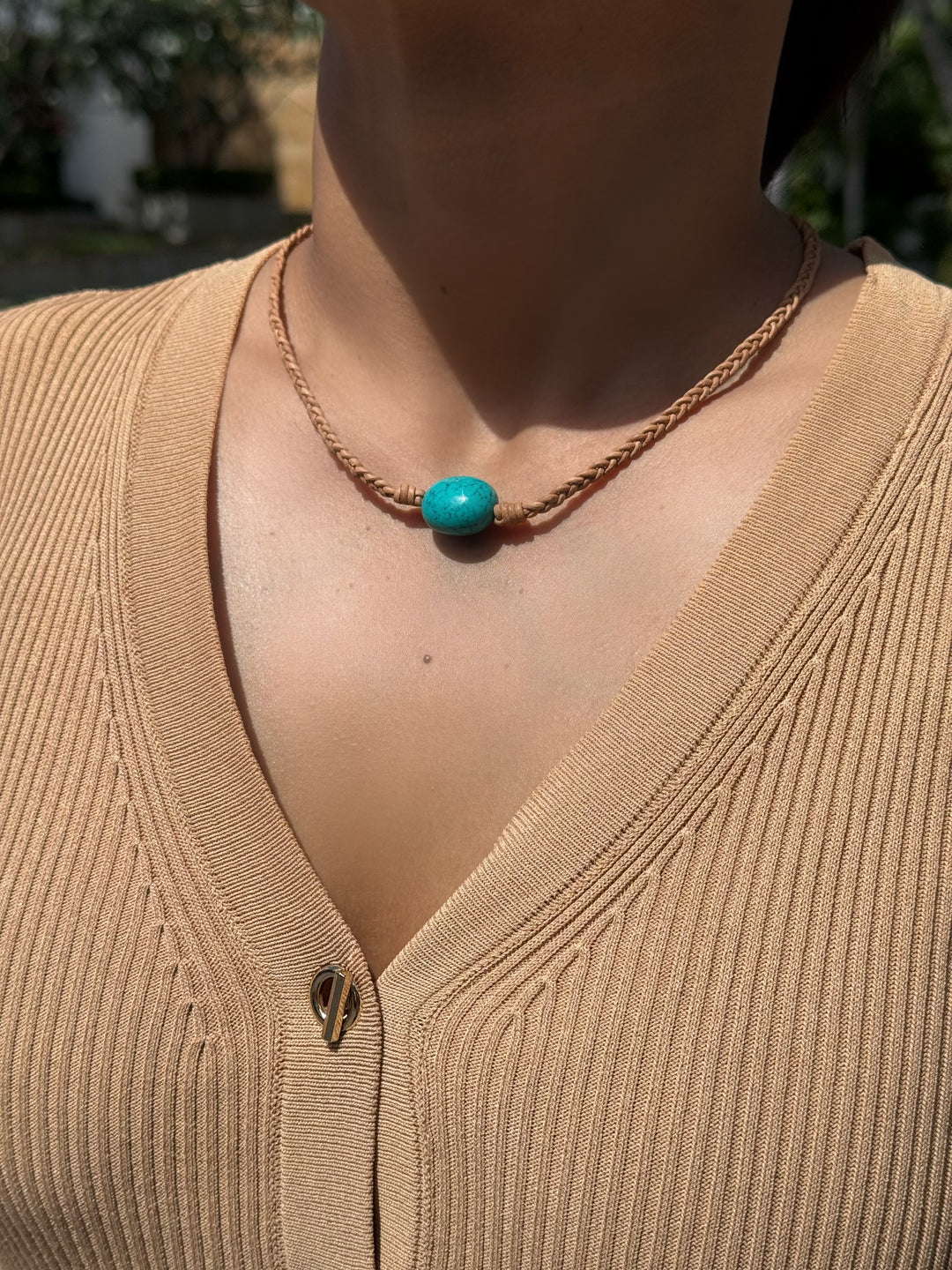 TURQUOISE BREATH NECKLACE