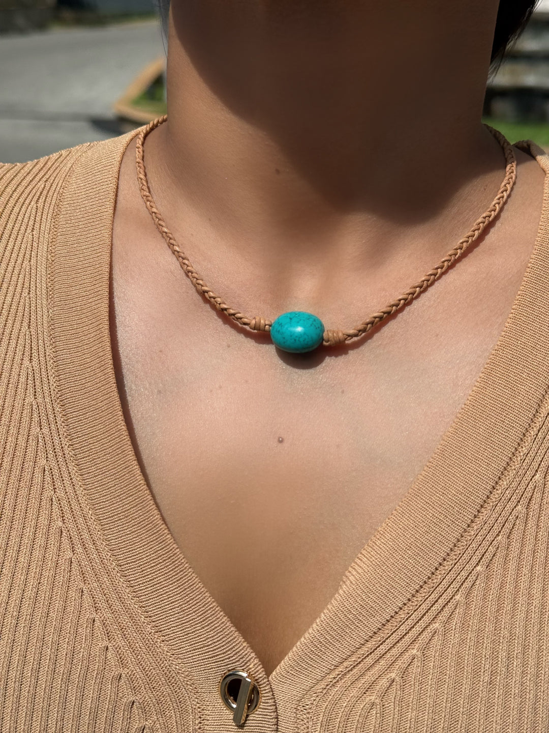 TURQUOISE BREATH NECKLACE