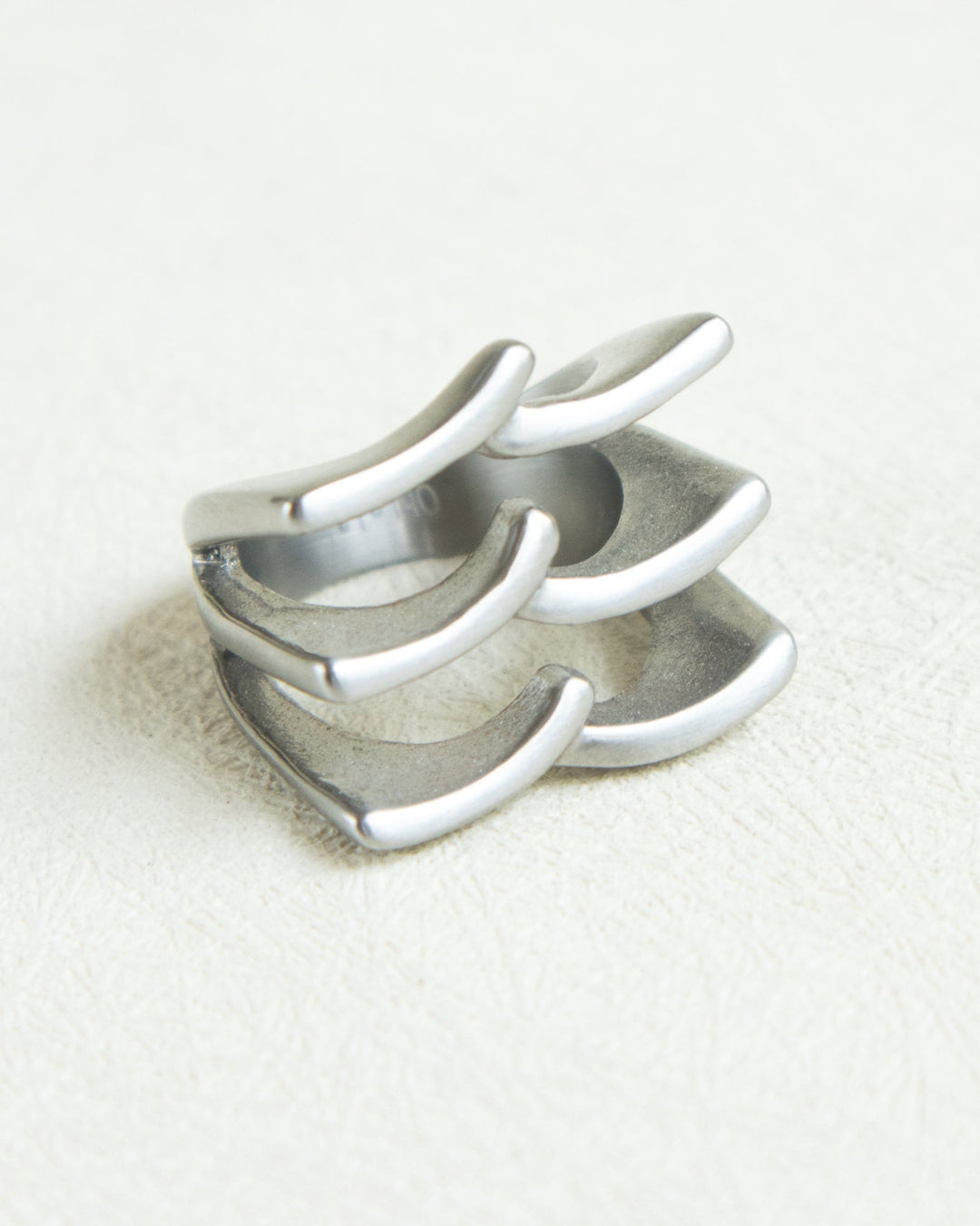 Silver Waves Ring