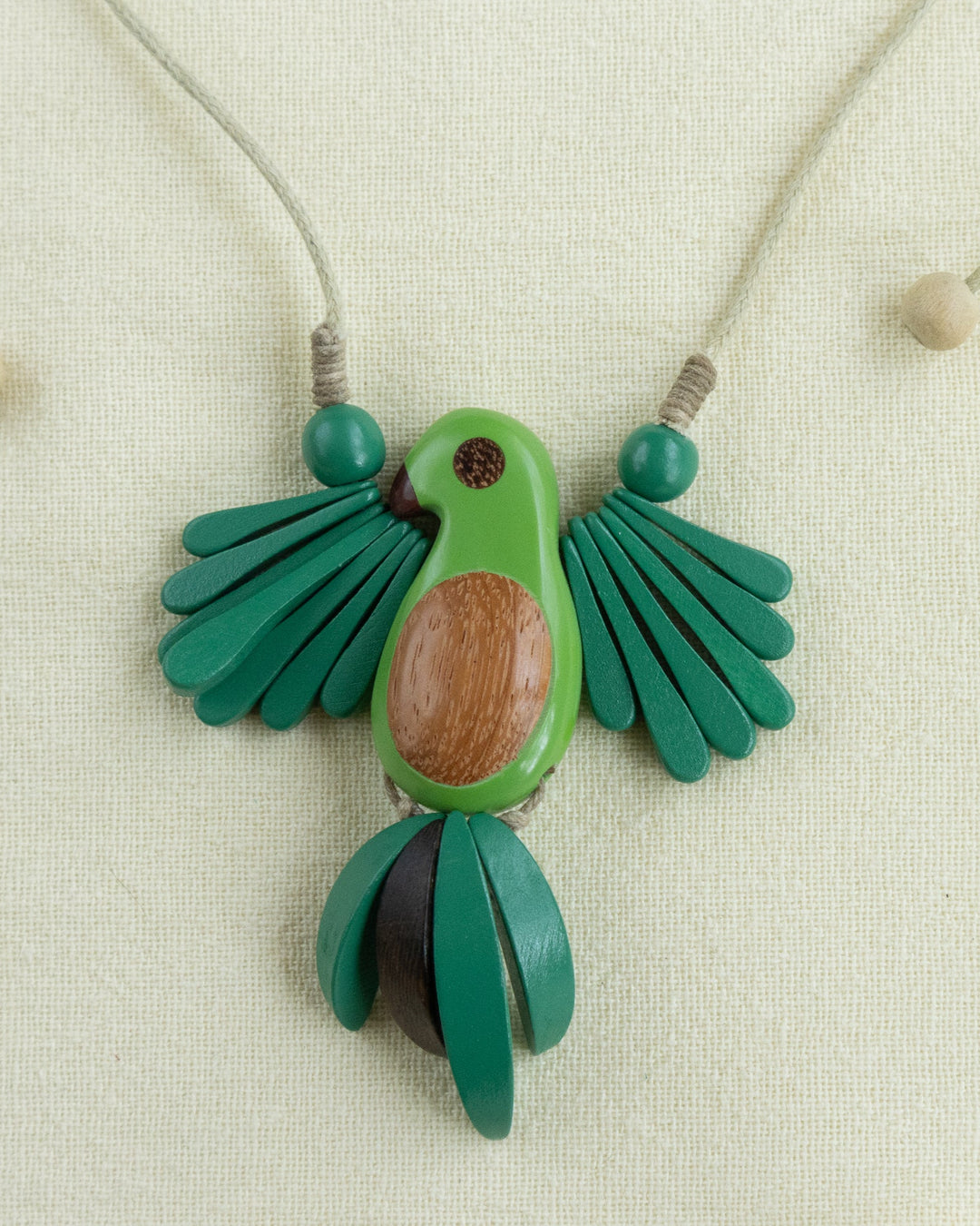 Green Parrot Necklace