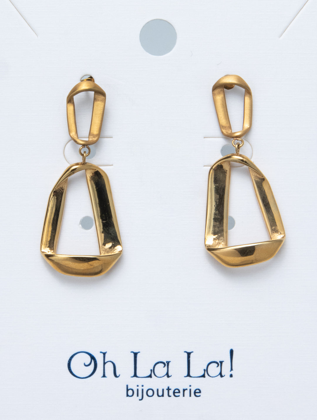 Golden Whisper Earrings