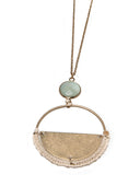 Coastal Halo Necklace