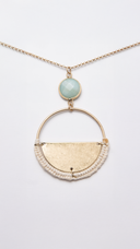 Coastal Halo Necklace
