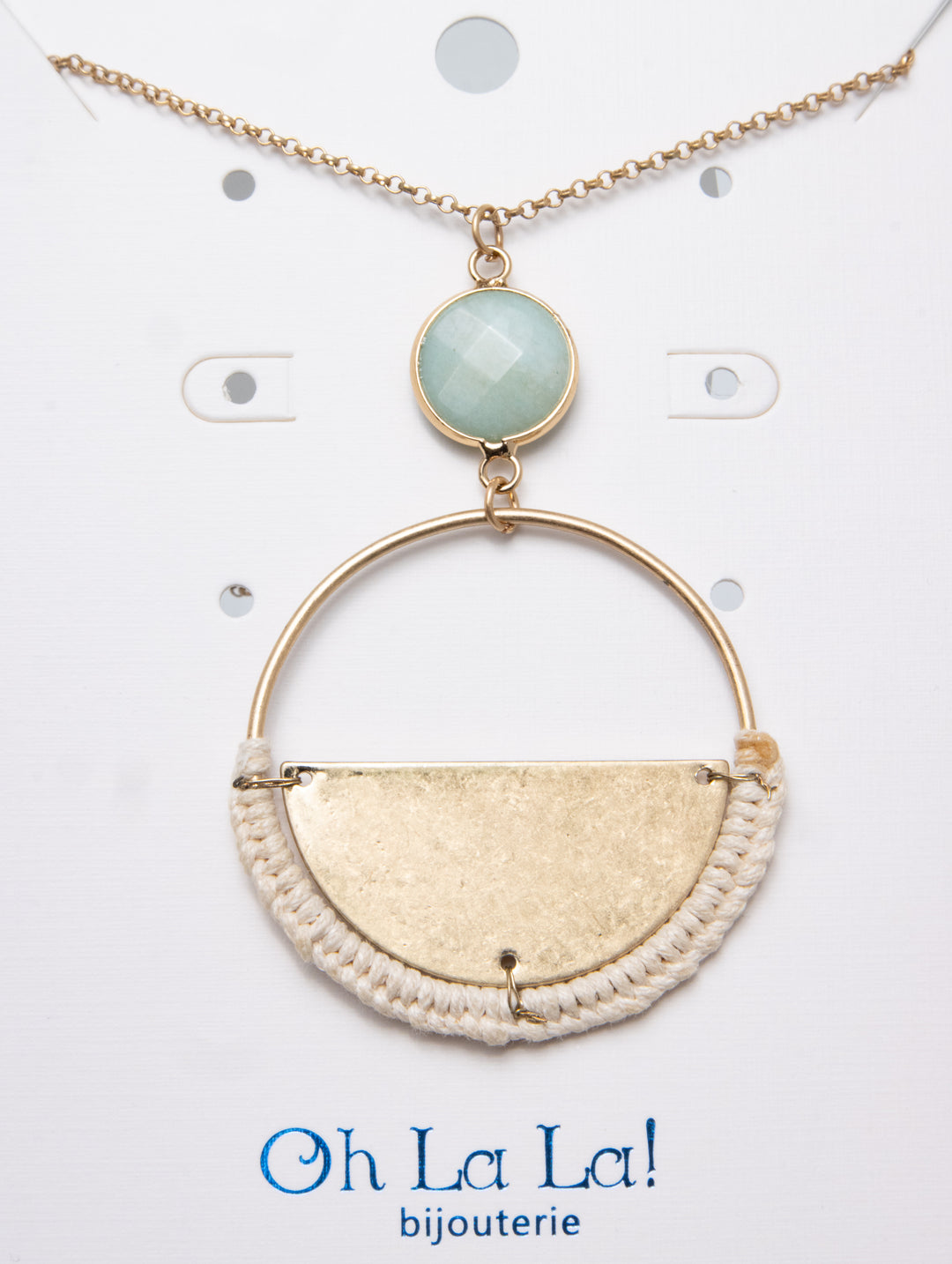 Coastal Halo Necklace