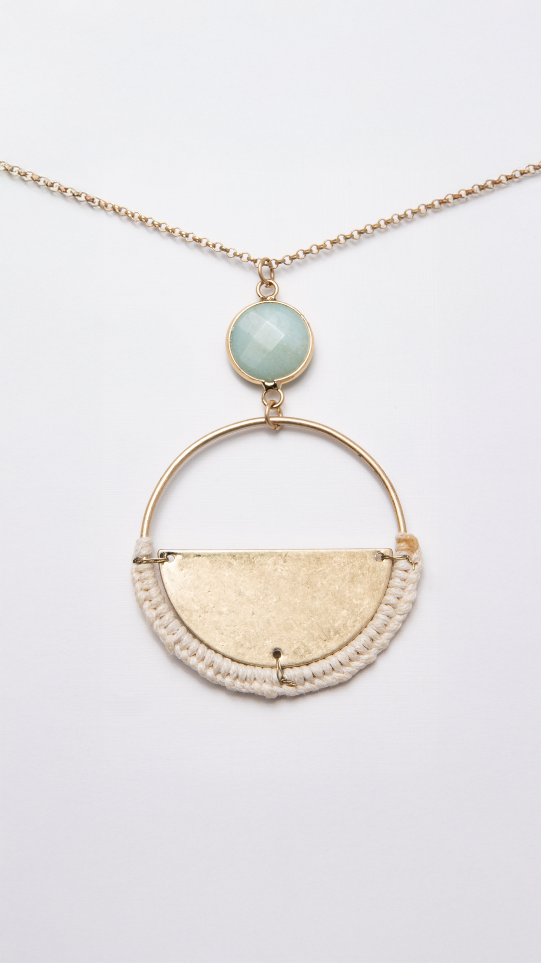 Coastal Halo Necklace