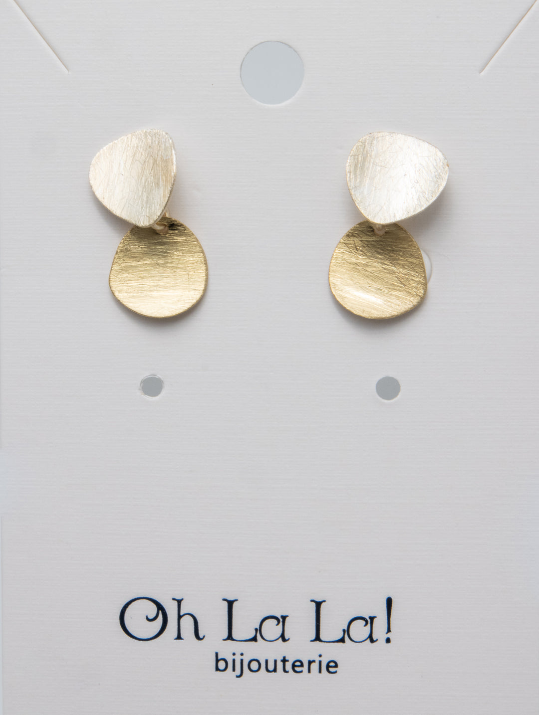 Golden Petal Studs