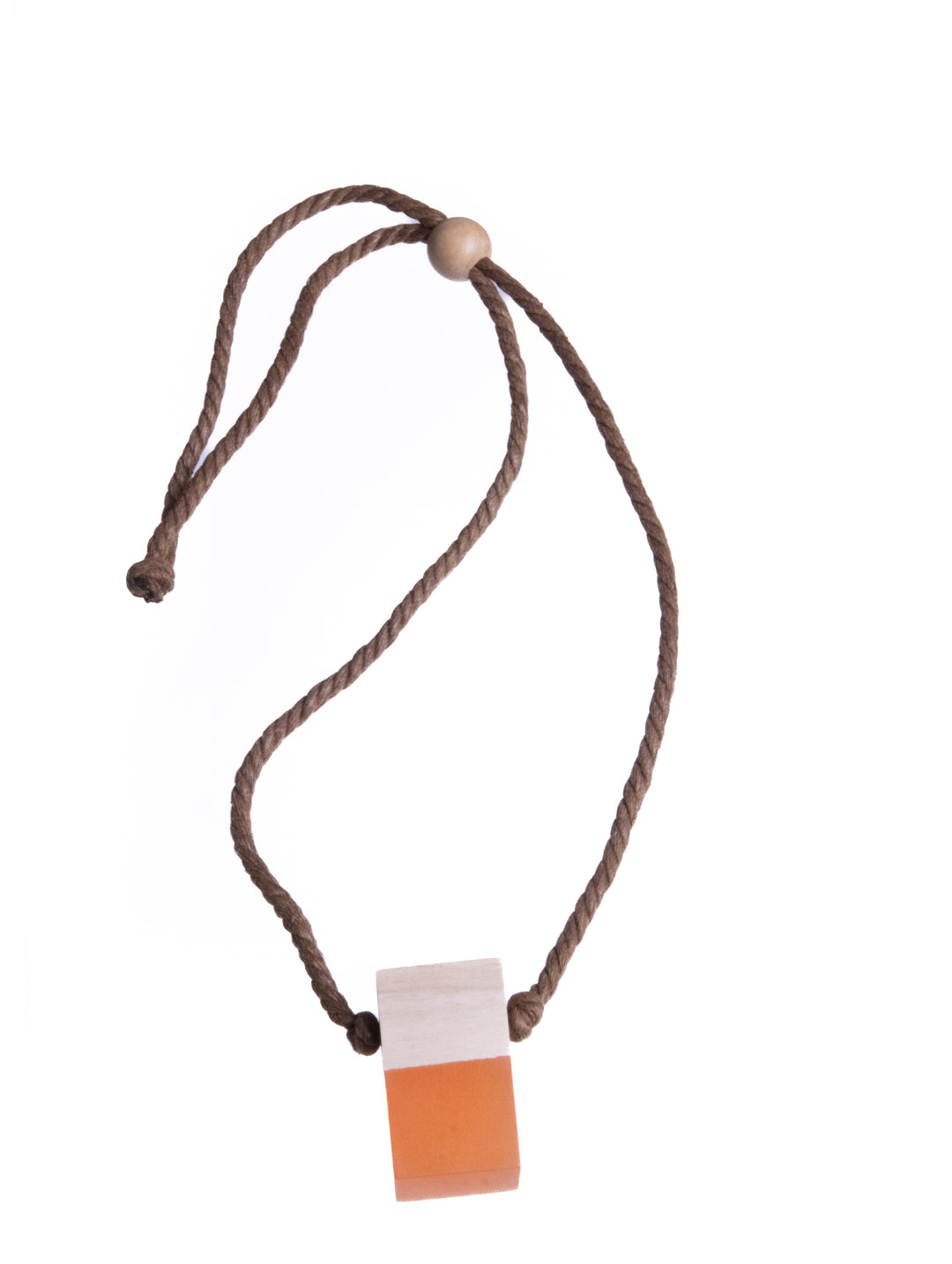 CARAMEL CUBE NECKLACE