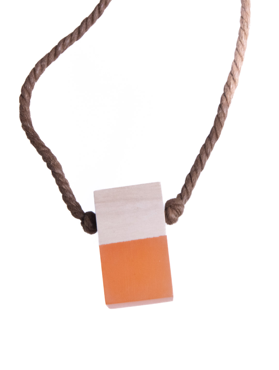 CARAMEL CUBE NECKLACE