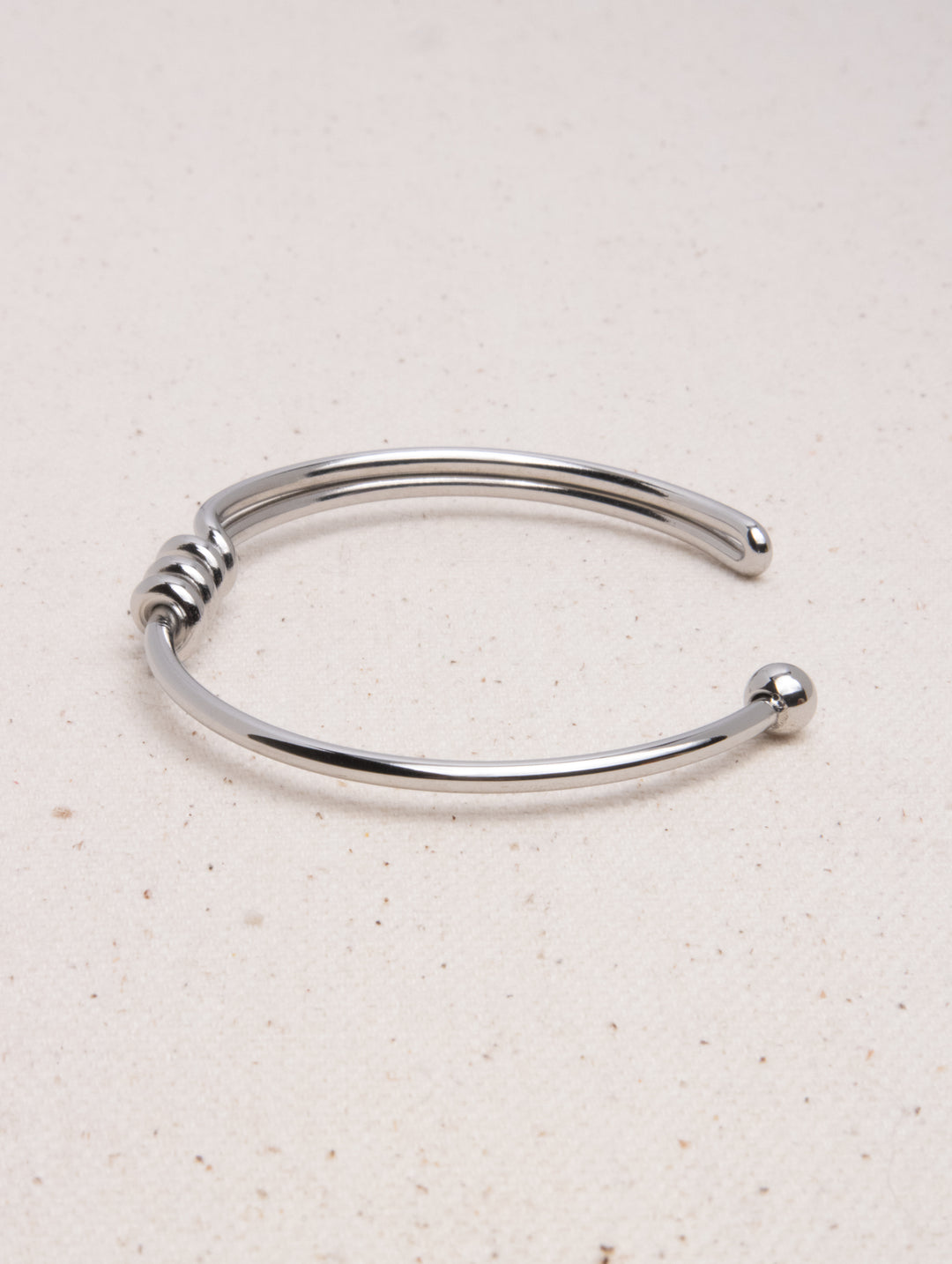 COIL END CUF BRACELET