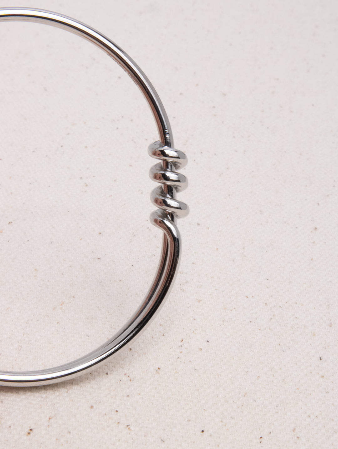 COIL END CUF BRACELET