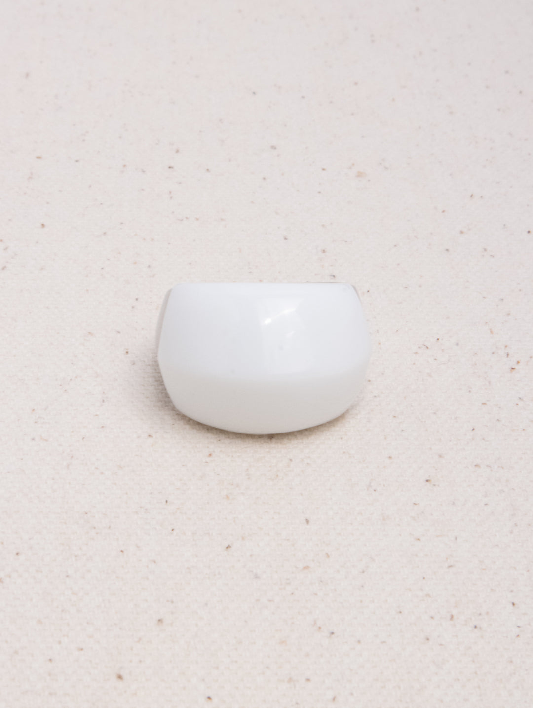 BLOC WHITE RING