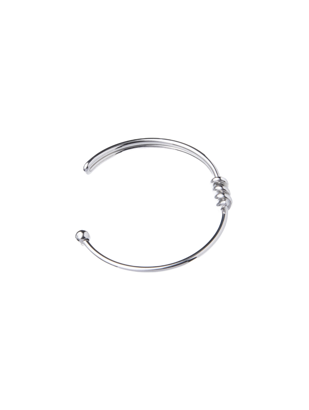 COIL END CUF BRACELET