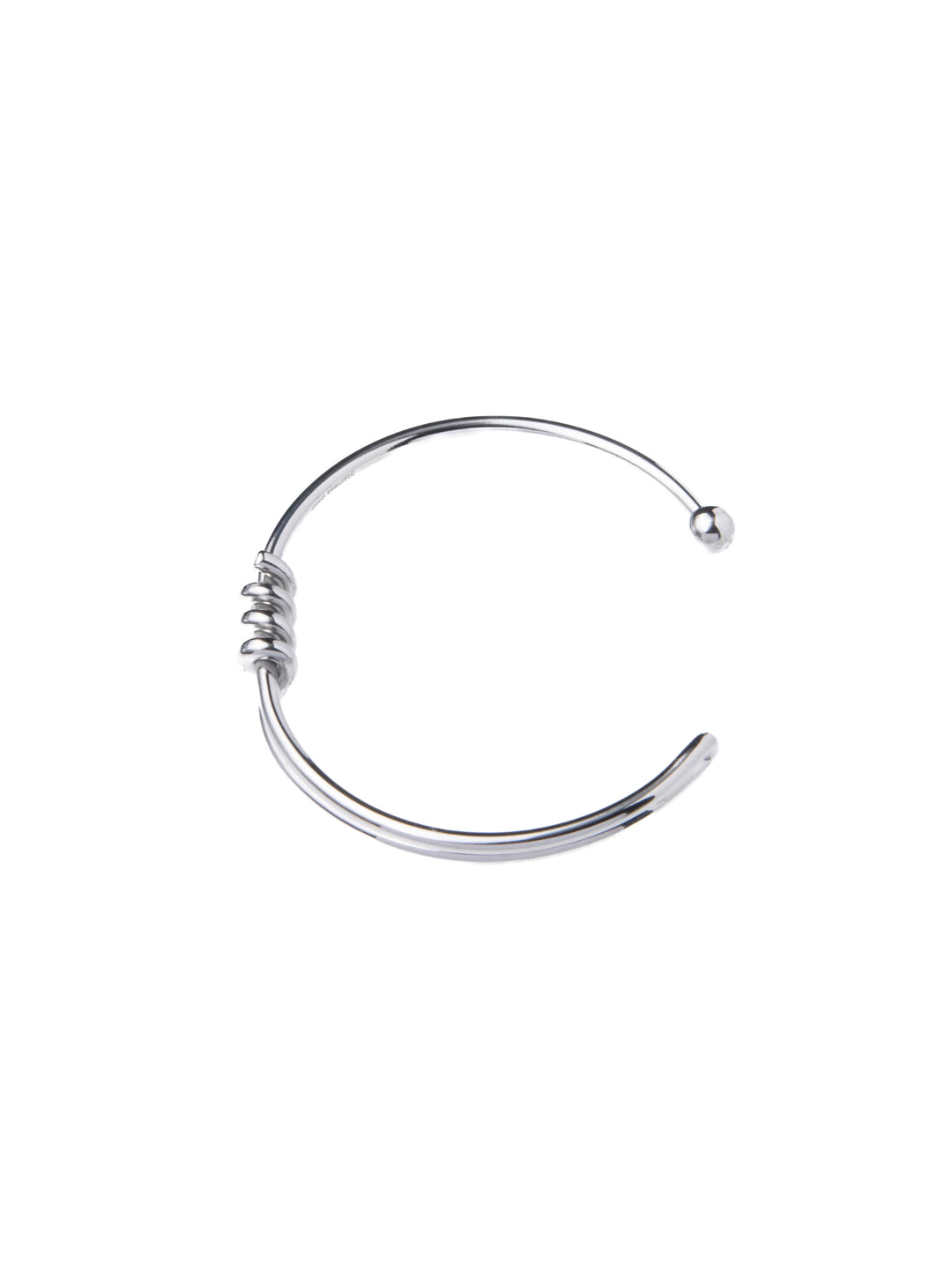 COIL END CUF BRACELET