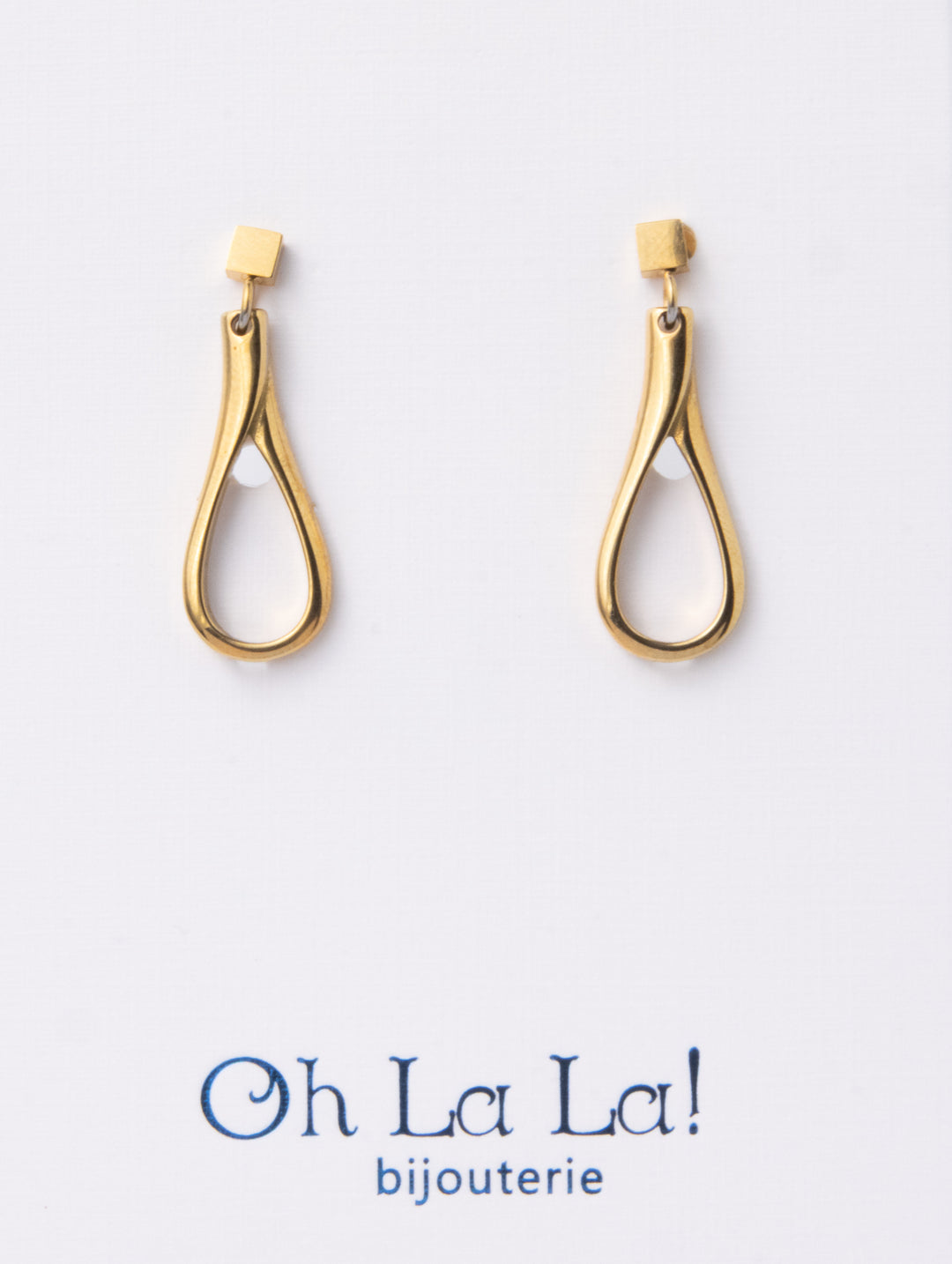 DROP SILHOUETTE EARRINGS