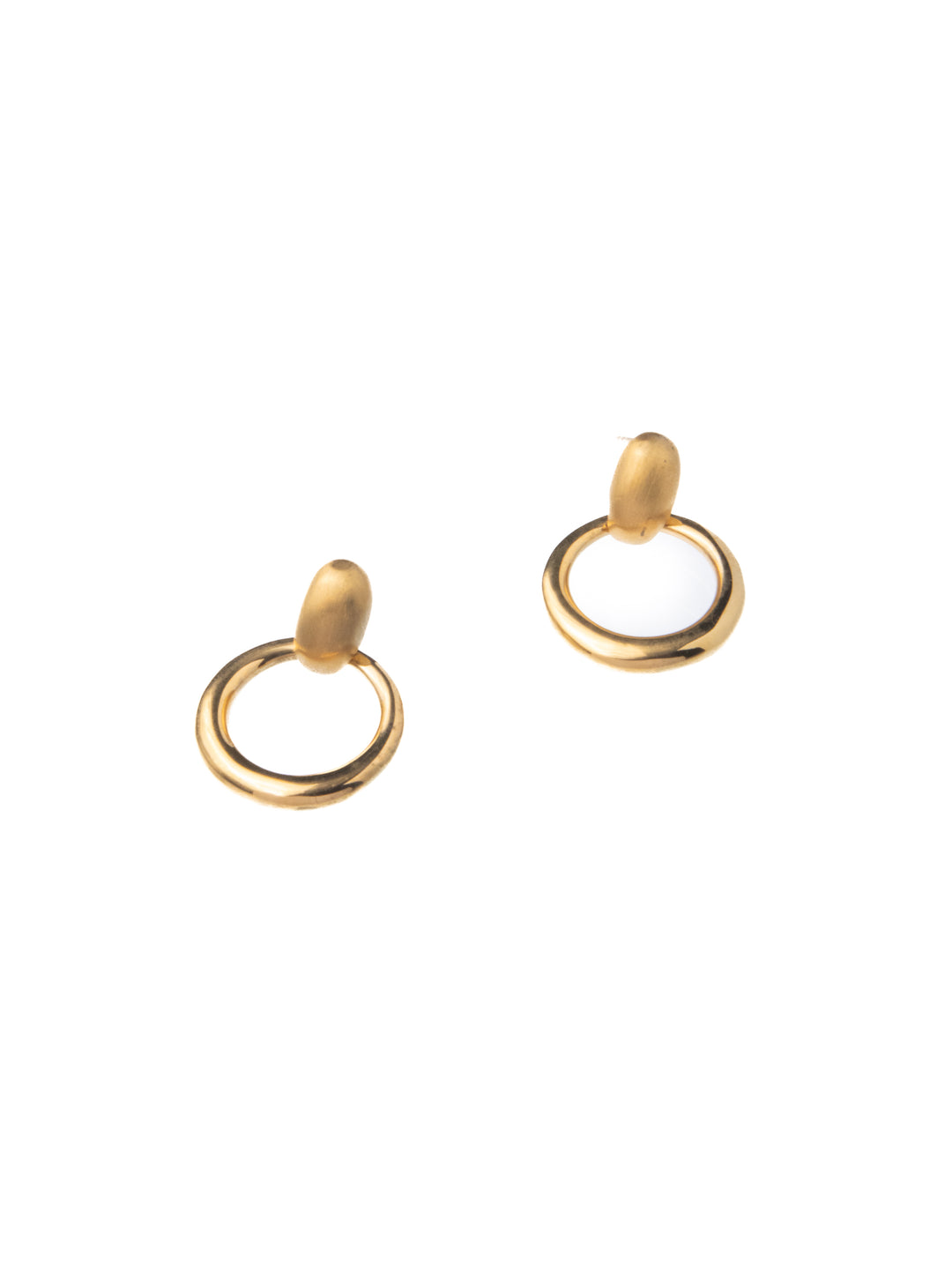 SUNBEAM CIRCLE EARRINGS